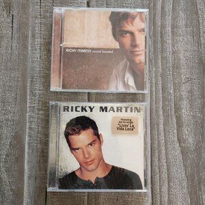 Ricky Martin CD Lot of 2 –‎ Sound Loaded & Livin’ La Vida Loca  Latin Pop Y2K